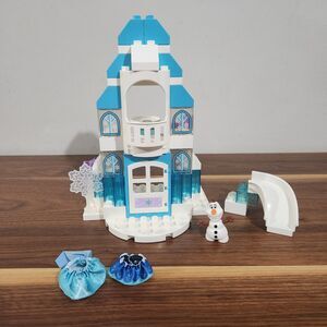 Lego Duplo 10899 Disney Frozen Ice Castle Incomplete Set 47 Pieces Olaf